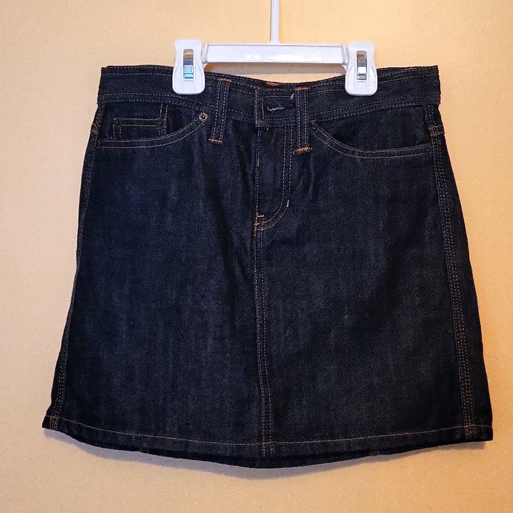 Women's Gap jeans mini skirt
